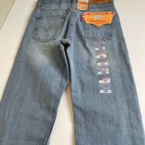 Levi’s 501 girl jeans size 7XReg